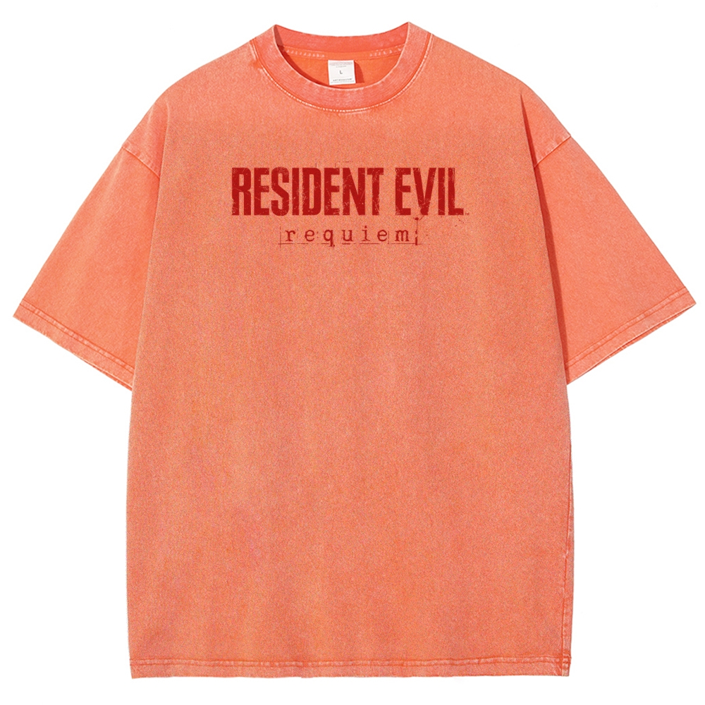 Resident Evil Unisex Fit Washed T-Shirt 2603000582
