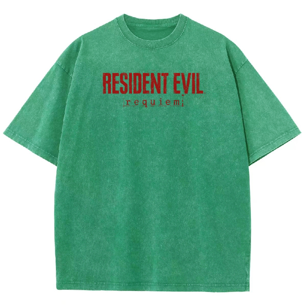 Resident Evil Unisex Fit Washed T-Shirt 2603000582