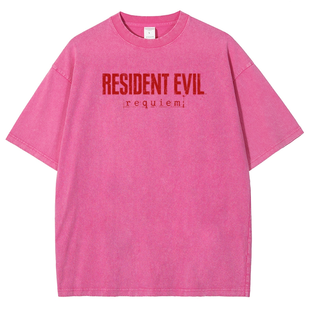 Resident Evil Unisex Fit Washed T-Shirt 2603000582