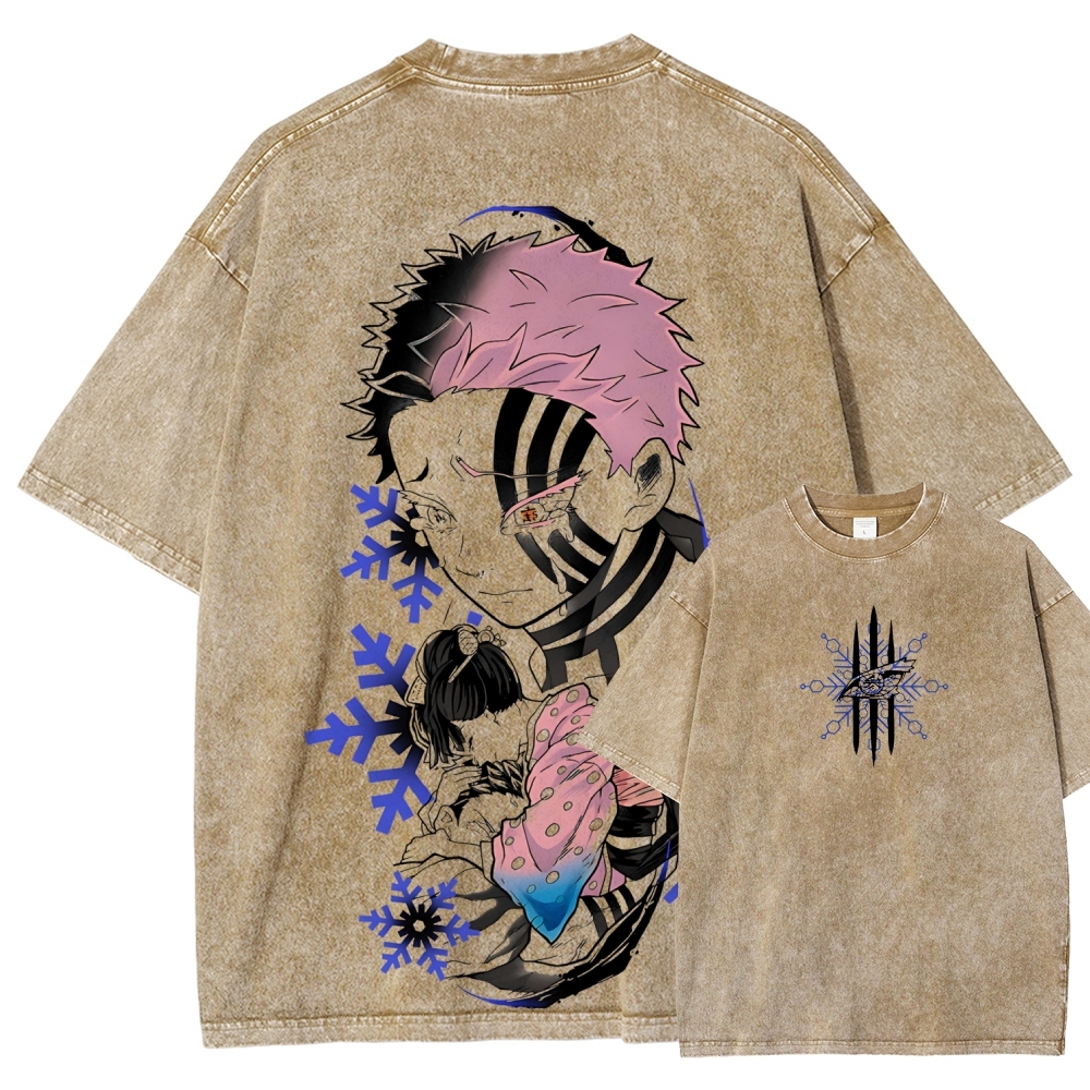 Demon Slayer Akazan | Unisex Fit Washed T-Shirt