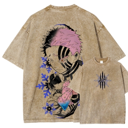 Demon Slayer Akazan | Unisex Fit Washed T-Shirt