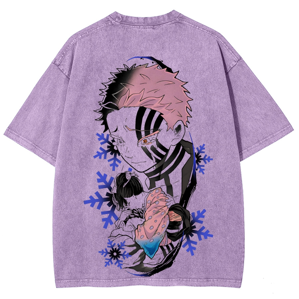 Demon Slayer Akazan | Unisex Fit Washed T-Shirt