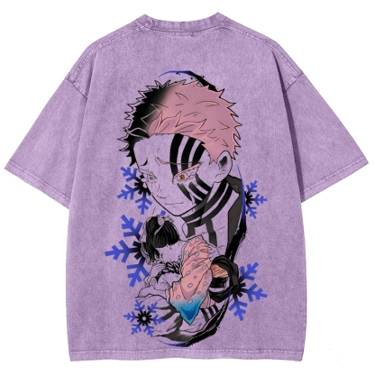 Demon Slayer Akazan | Unisex Fit Washed T-Shirt