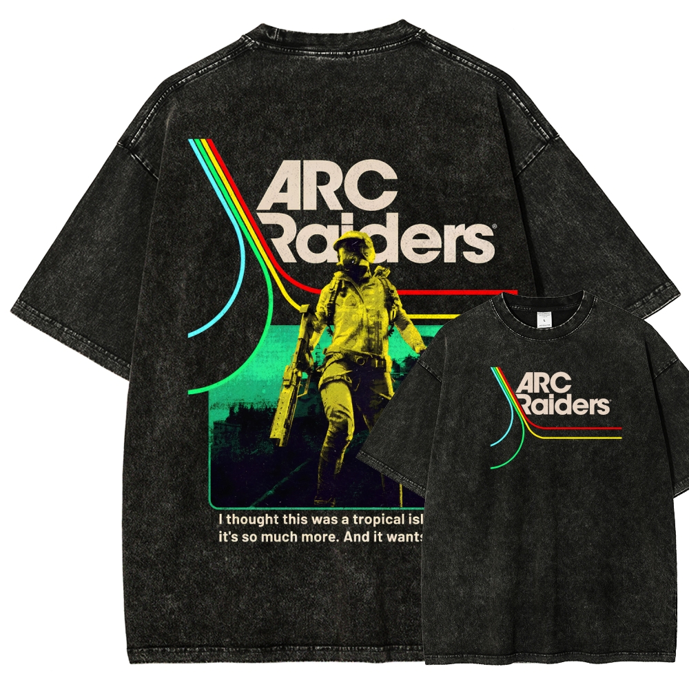 ARC Raiders Unisex Fit Washed T-Shirt 2603006363