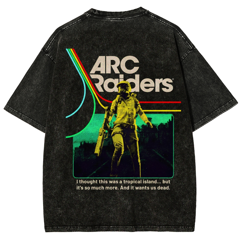 ARC Raiders Unisex Fit Washed T-Shirt 2603006363