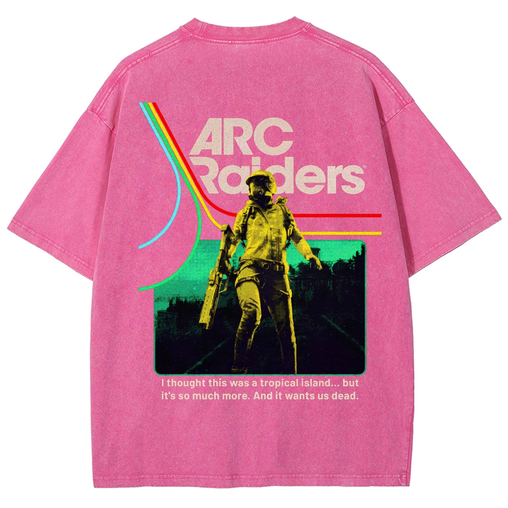 ARC Raiders Unisex Fit Washed T-Shirt 2603006363