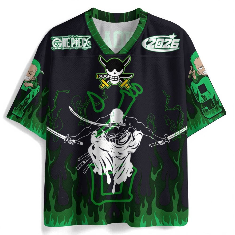 One Piece Zoro | Jersey Shirts