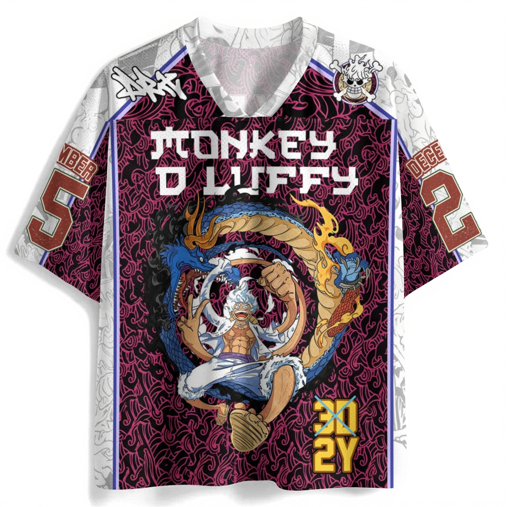 One Piece Luffy Gear 5 | Jersey Shirts