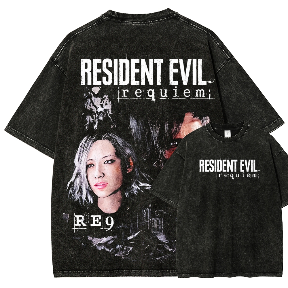 Resident Evil | Unisex Fit Washed T-Shirt