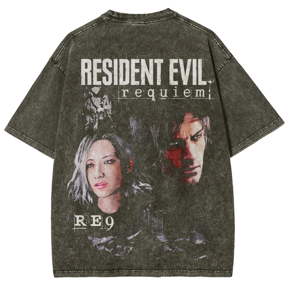 Resident Evil | Unisex Fit Washed T-Shirt