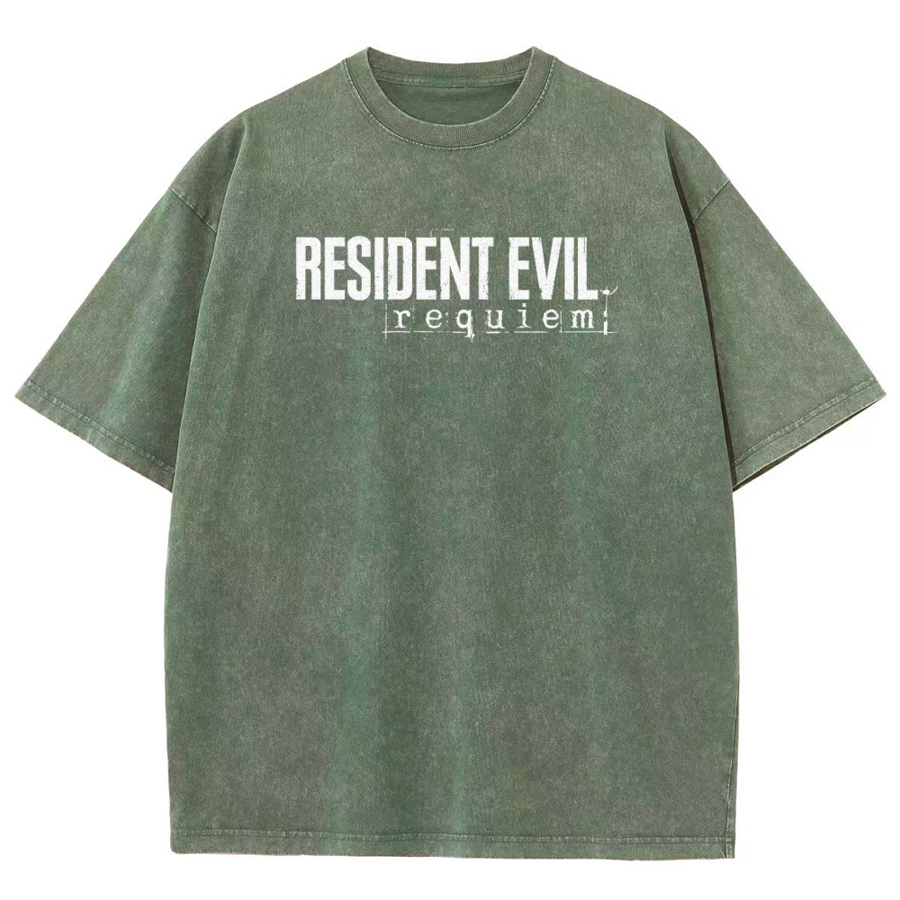 Resident Evil | Unisex Fit Washed T-Shirt