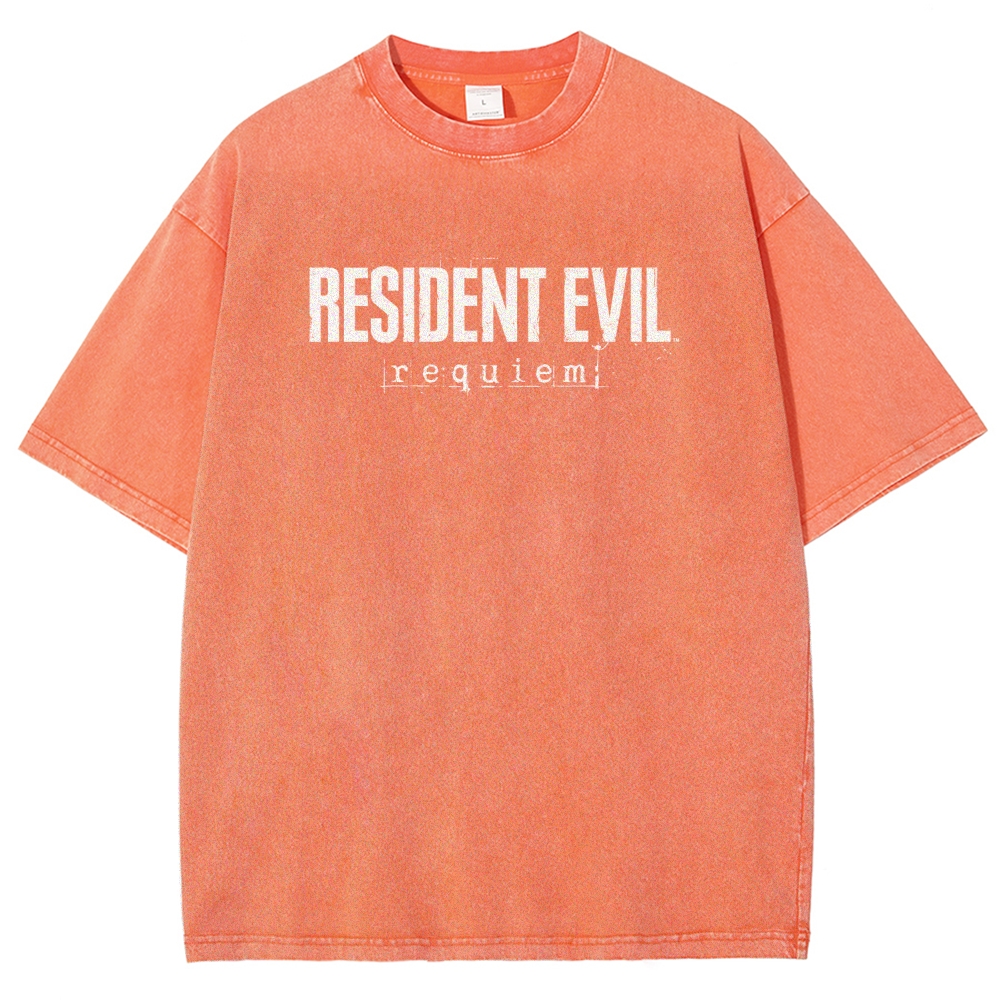 Resident Evil | Unisex Fit Washed T-Shirt