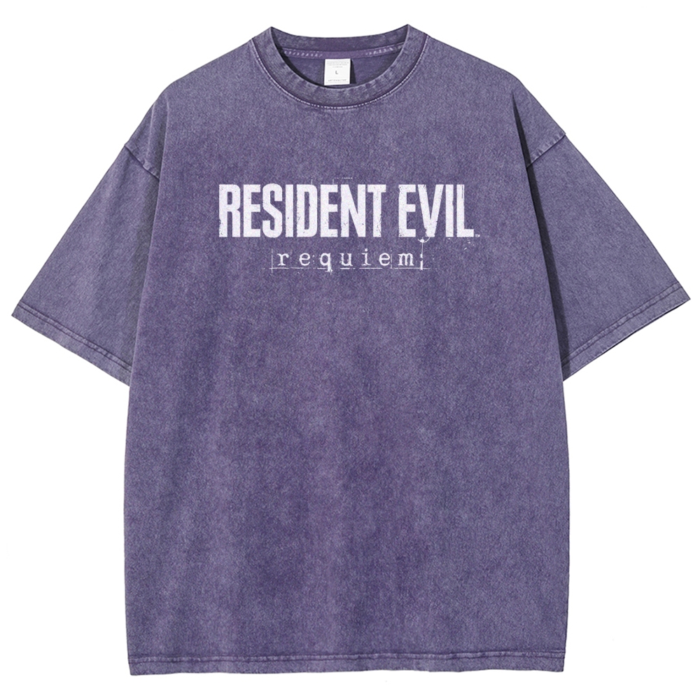 Resident Evil | Unisex Fit Washed T-Shirt