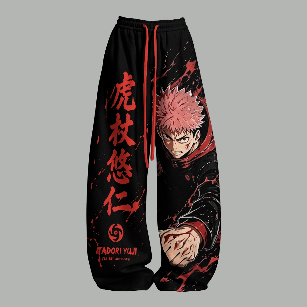 Jujutsu Kaisen Top & Elasticated Trousers Two-Piece Set