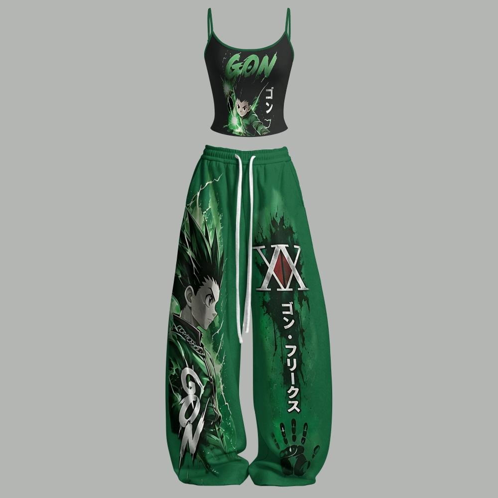 Hunter X Hunter Top & Elasticated Trousers Two-Piece Set