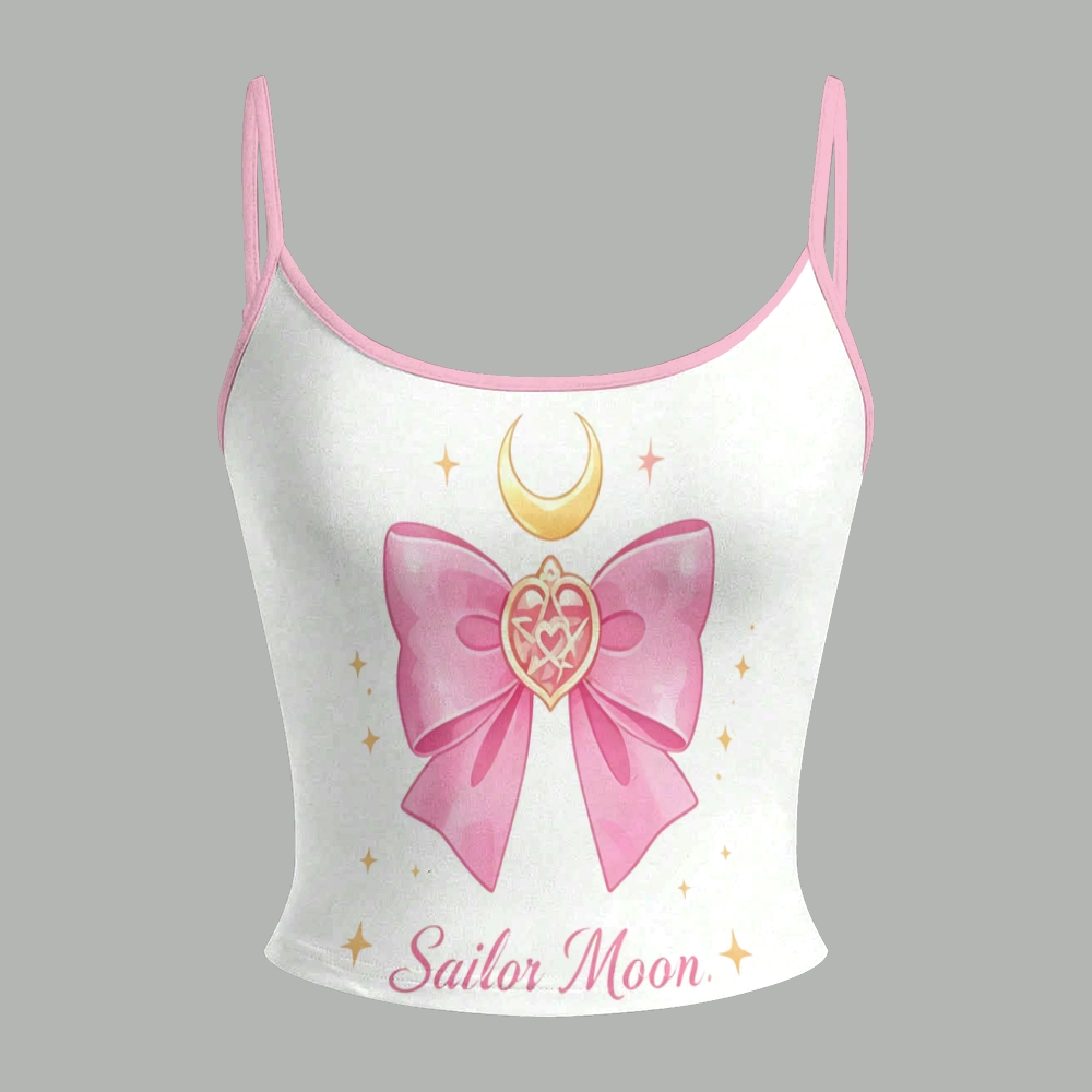Sailor Moon Top & Elasticated Trousers Two-Piece Set