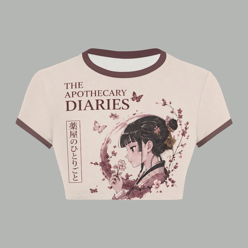 The Apothecary Diaries Women T-Shirt  & Elasticated Trousers Two-Piece Set