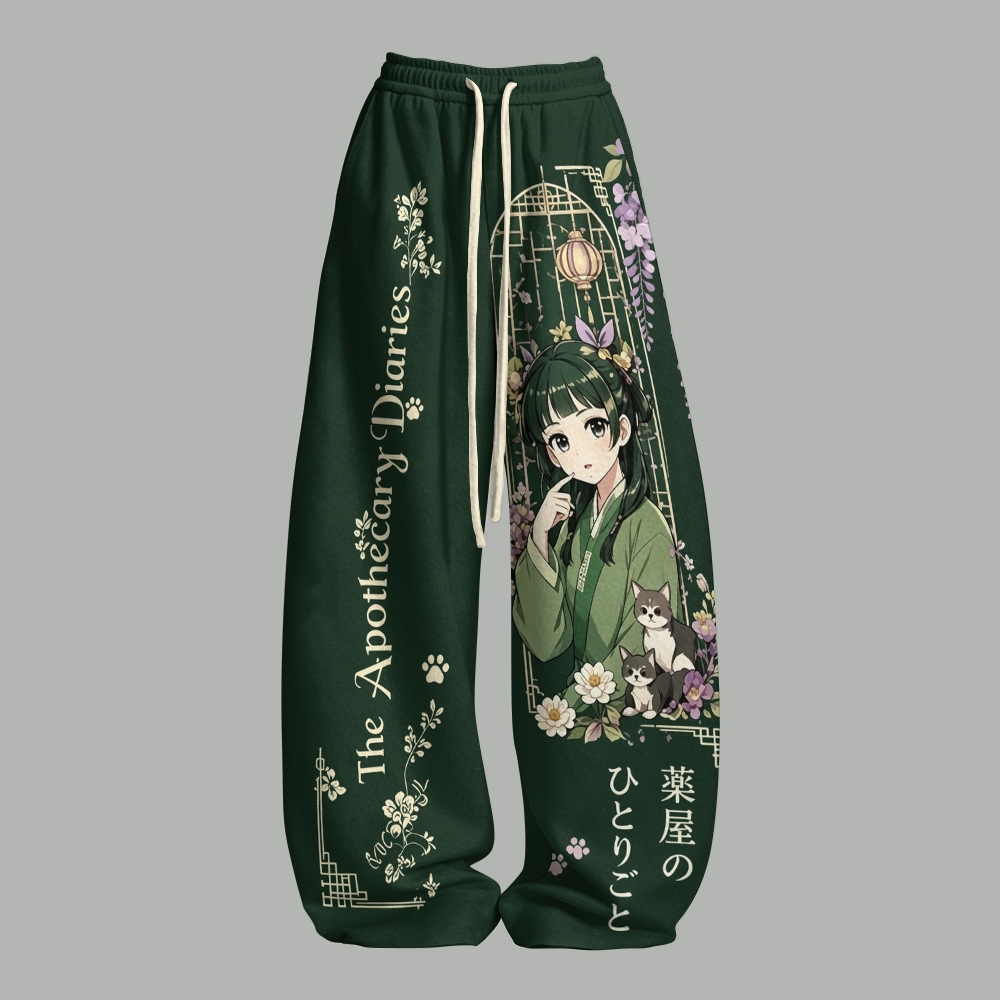 The Apothecary Diaries Women T-Shirt  & Elasticated Trousers Two-Piece Set