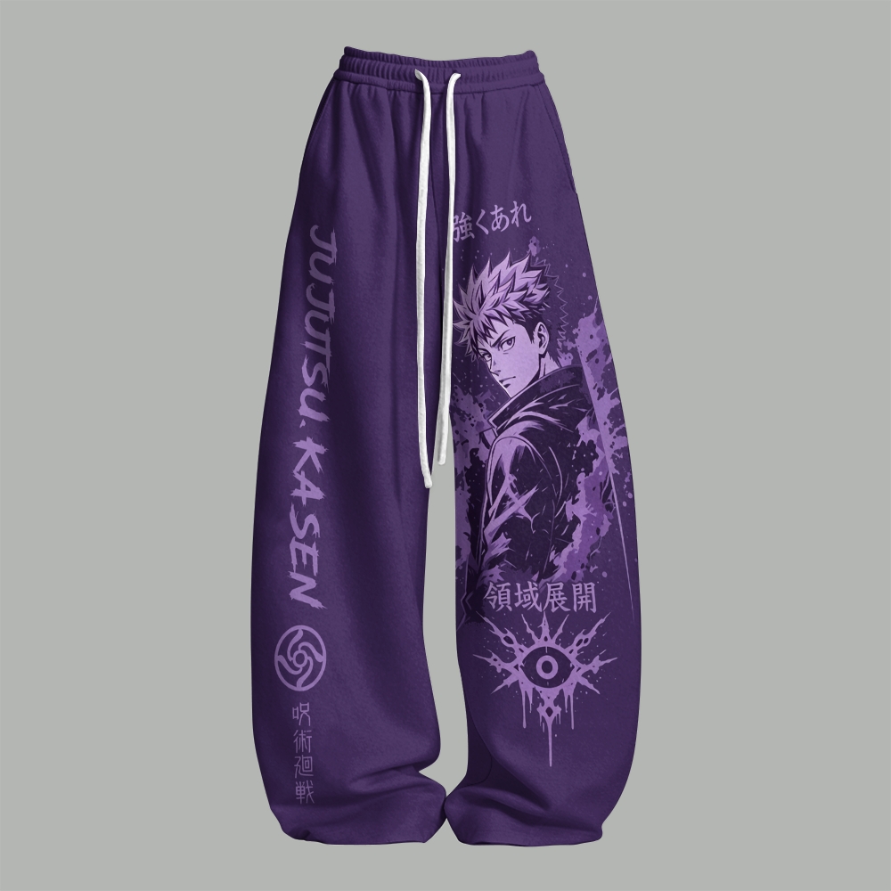 Jujutsu Kaisen Top & Elasticated Trousers Two-Piece Set