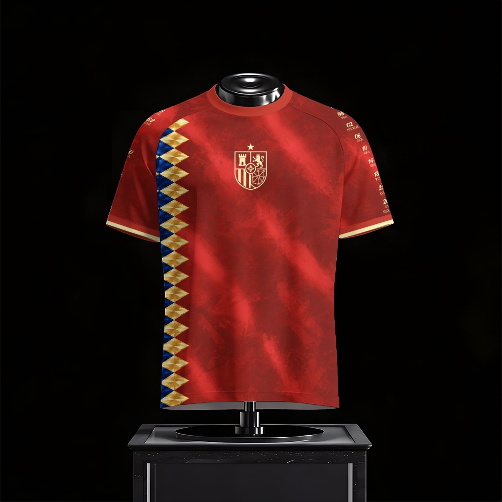 Spain Heritage Jersey (2026WC Edition)