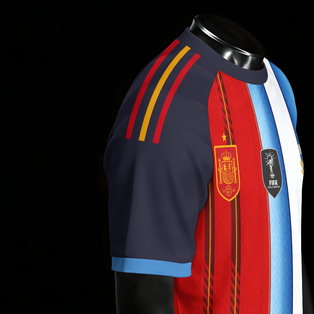 Spain & Argentina WC Jersey