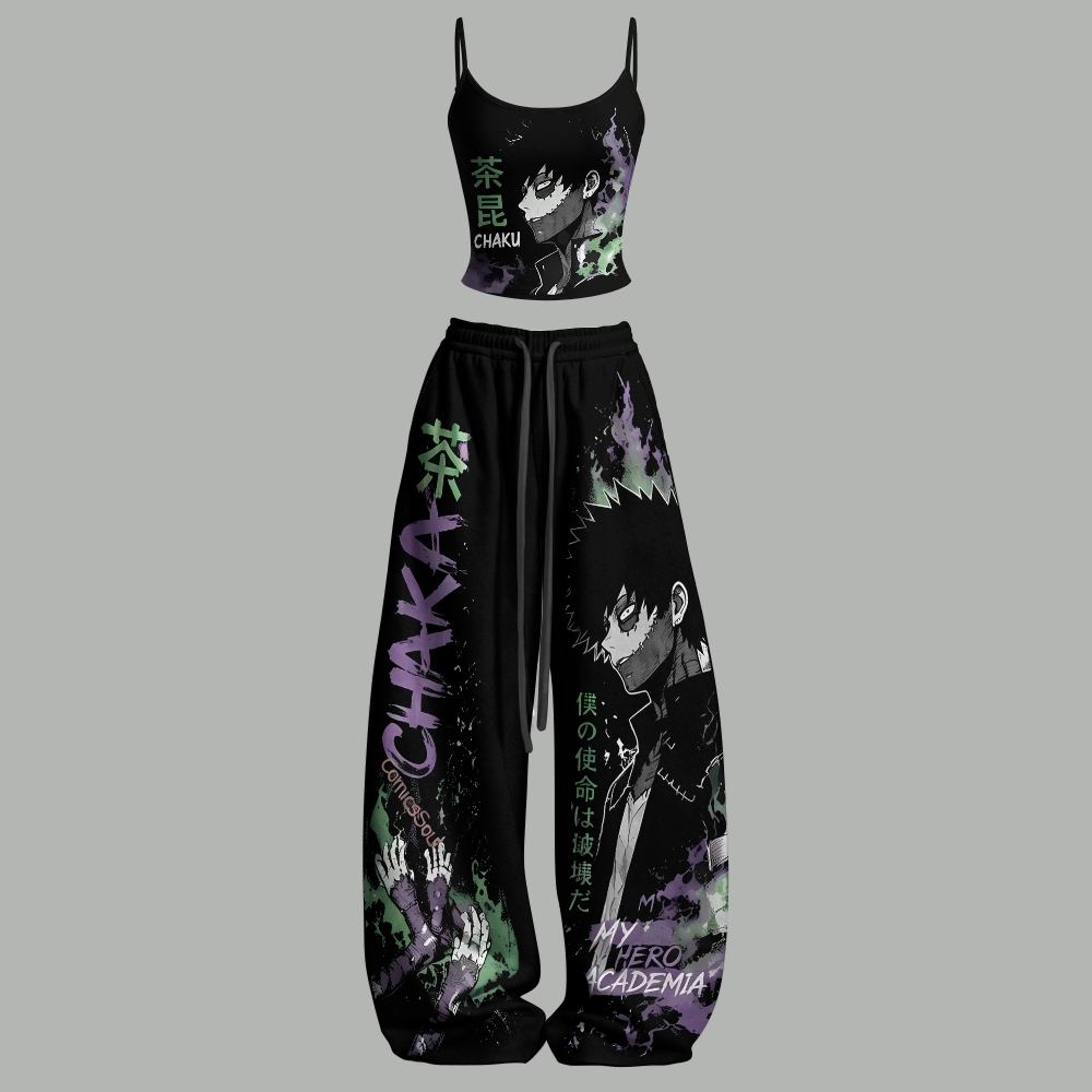 My Hero Academia Top & Elasticated Trousers Two-Piece Set