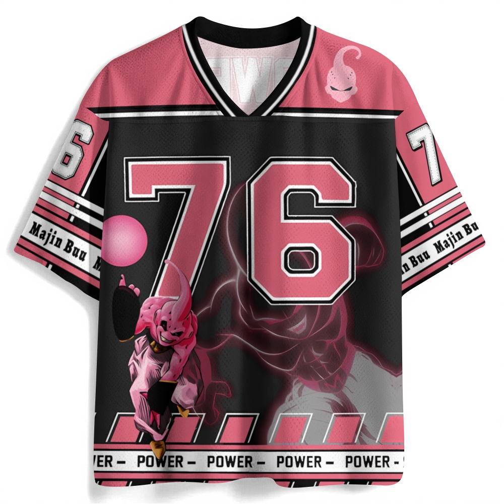 Dragon Ball Z Majin Buu Jersey Shirts