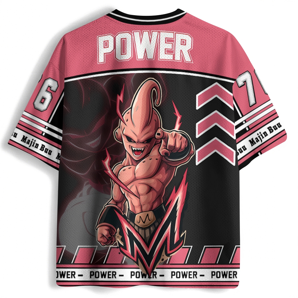 Dragon Ball Z Majin Buu Jersey Shirts