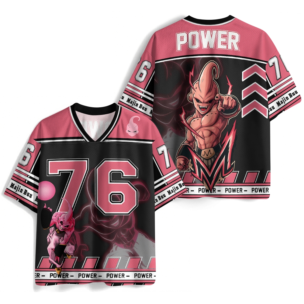 Dragon Ball Z Majin Buu Jersey Shirts
