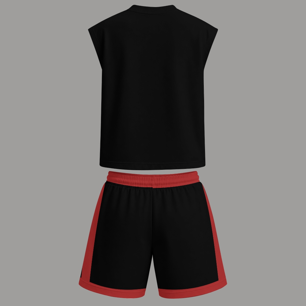 Naruto Uchiha Itachi Sleeveless Tank Top & Shorts Two-Piece Streetwear Set