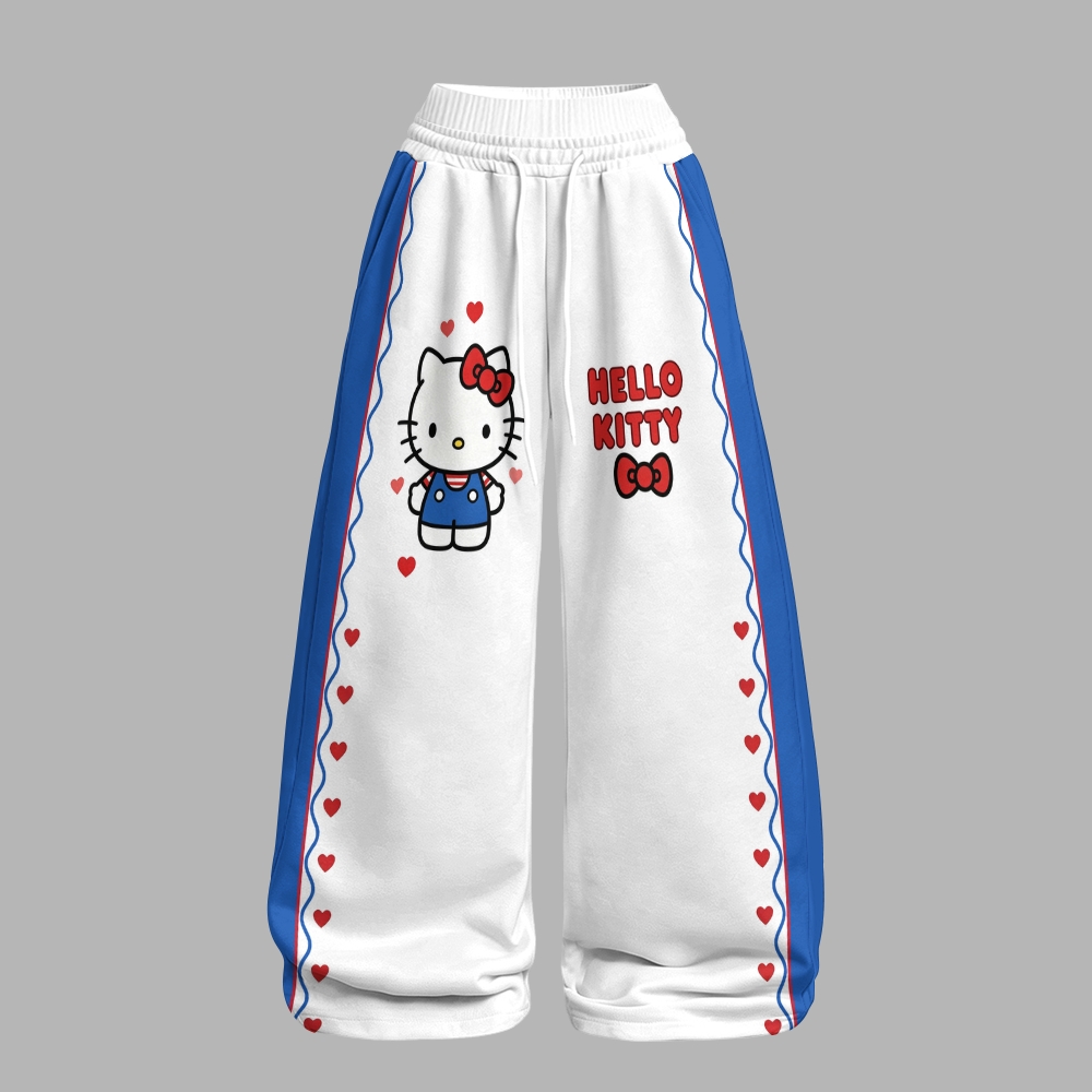 Hello Kitty Long-sleeved double-layer stretch pants set