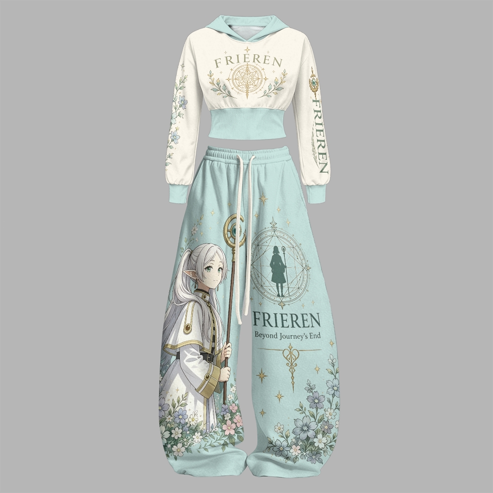 Frieren: Beyond Journey's End Slim-Fit Sweatshirt Set
