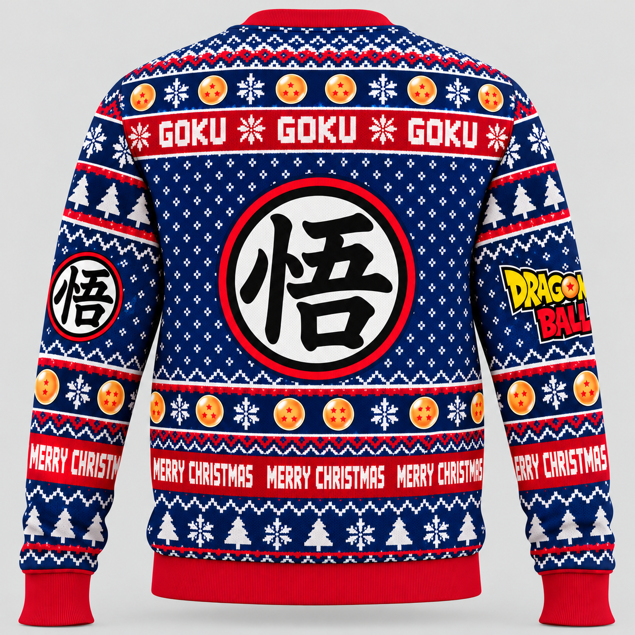 Goku Ultra Instinct Dragon Ball Z Ugly Christmas Sweater