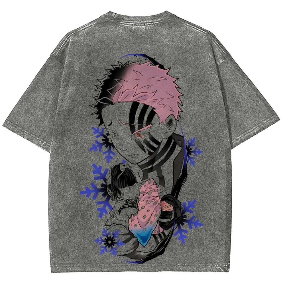 Demon Slayer Akazan | Unisex Fit Washed T-Shirt