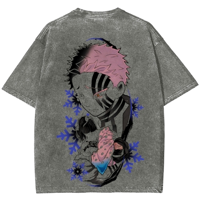 Demon Slayer Akazan | Unisex Fit Washed T-Shirt