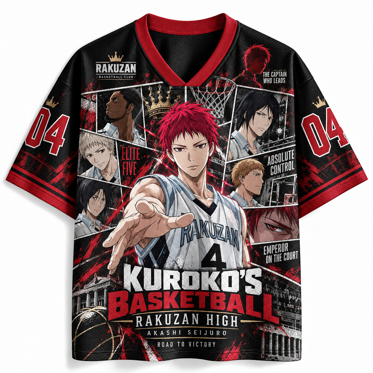 Kuroko's Basketball Anime Football Jersey