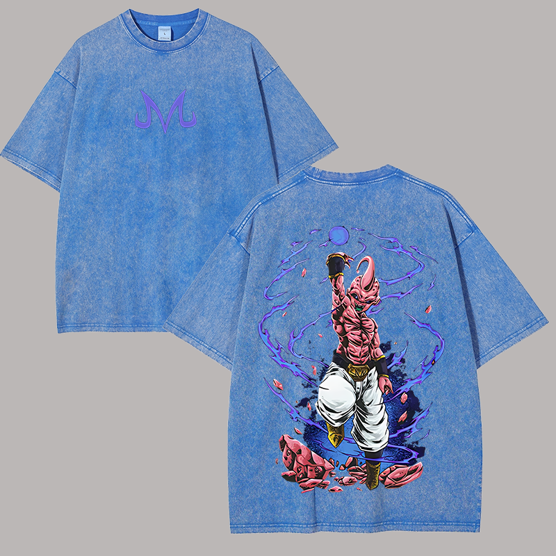 Dragon Ball Printed Unisex Washed T-Shirt