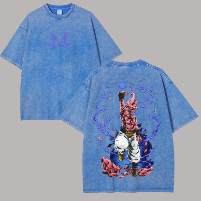 Dragon Ball Printed Unisex Washed T-Shirt