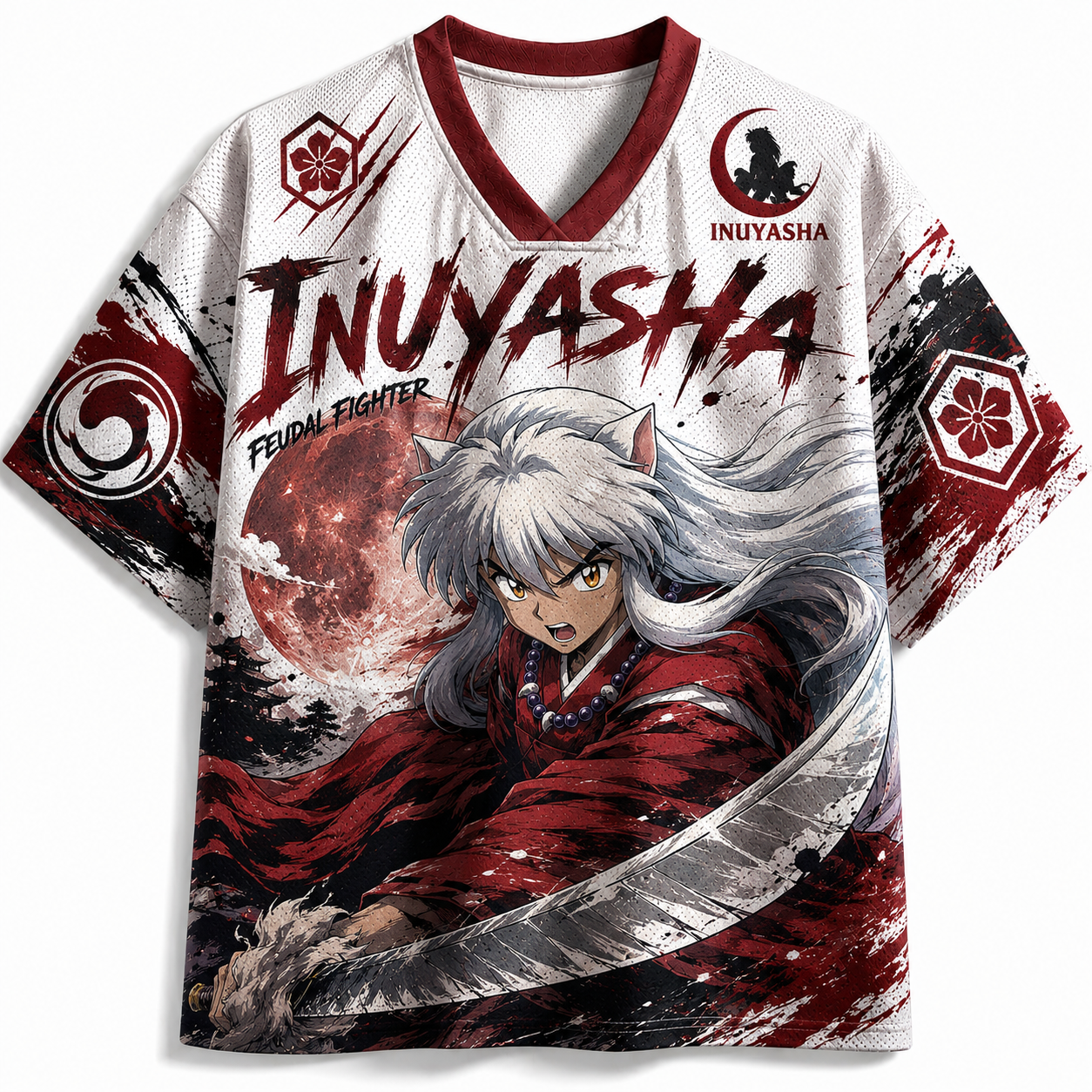 Inuyasha Anime Football Jersey