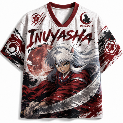 Inuyasha Anime Football Jersey