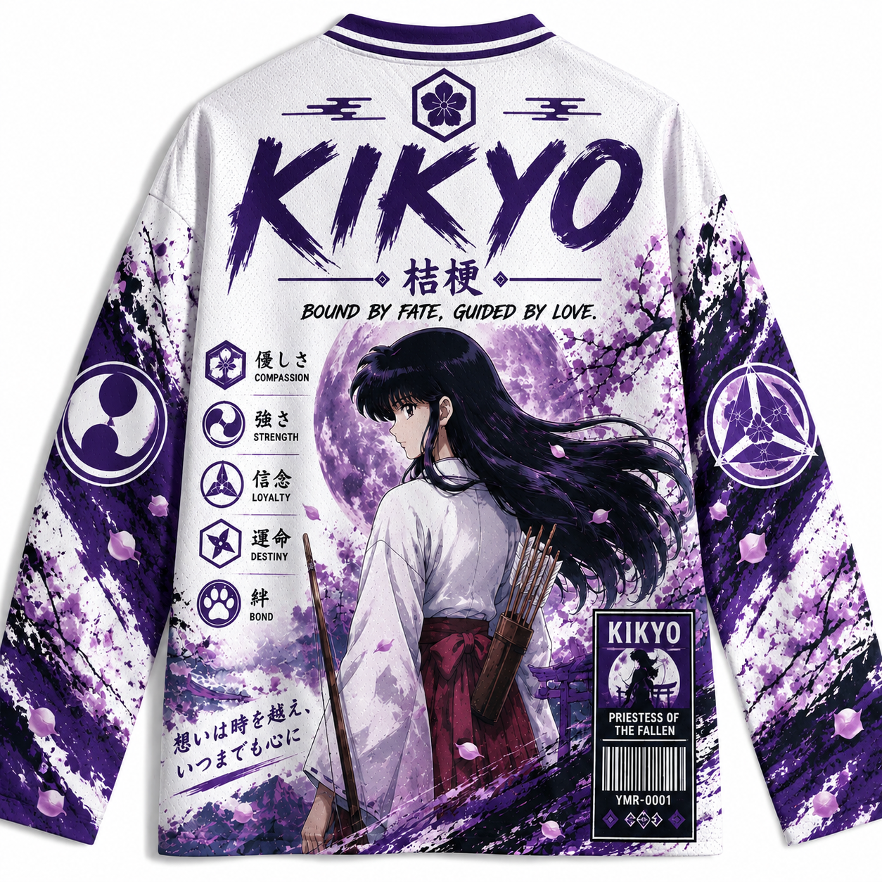 Inuyasha  Unisex Anime Football  Long-sleeveless Jersey