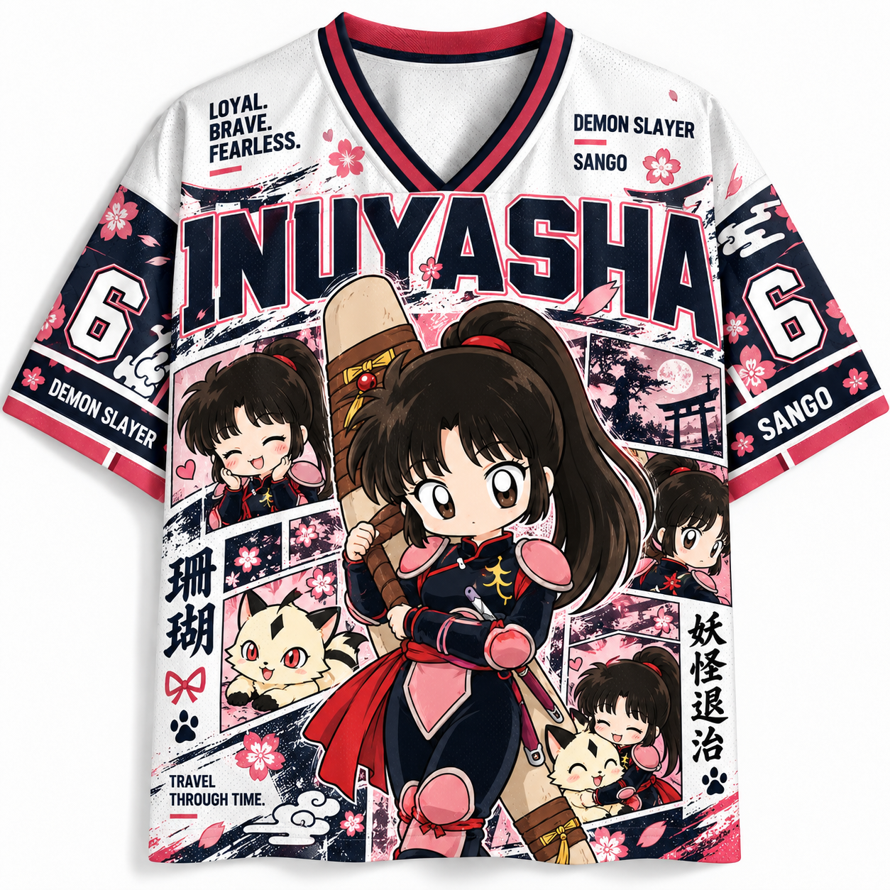 Inuyasha Anime Football Jersey