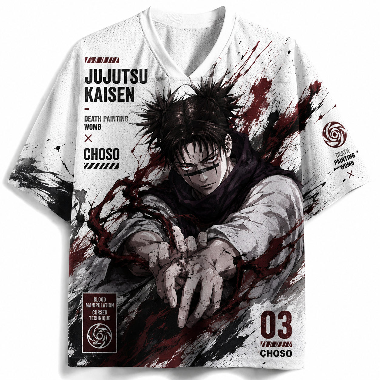 Choso Jujutsu Kaisen Anime Jersey