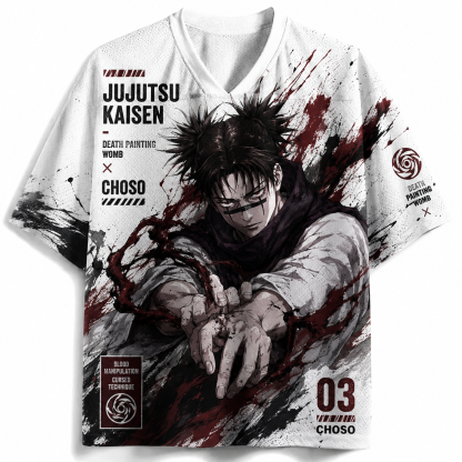 Choso Jujutsu Kaisen Anime Jersey
