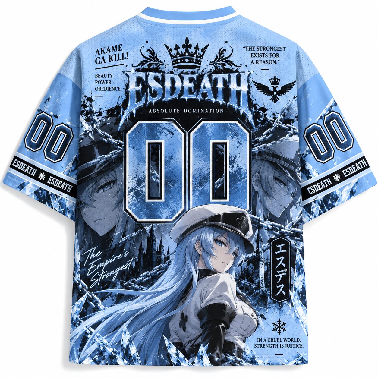 Akame Ga Kill Anime Football Jersey