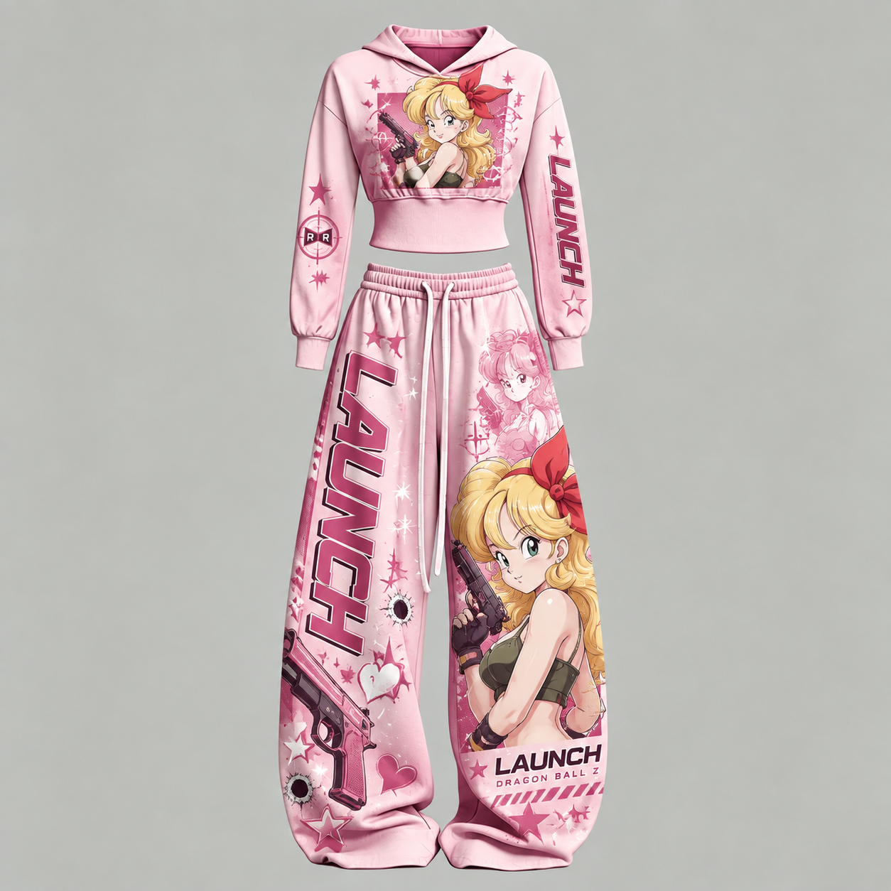 Dragon Ball Z  Slim-Fit Sweatshirt Set