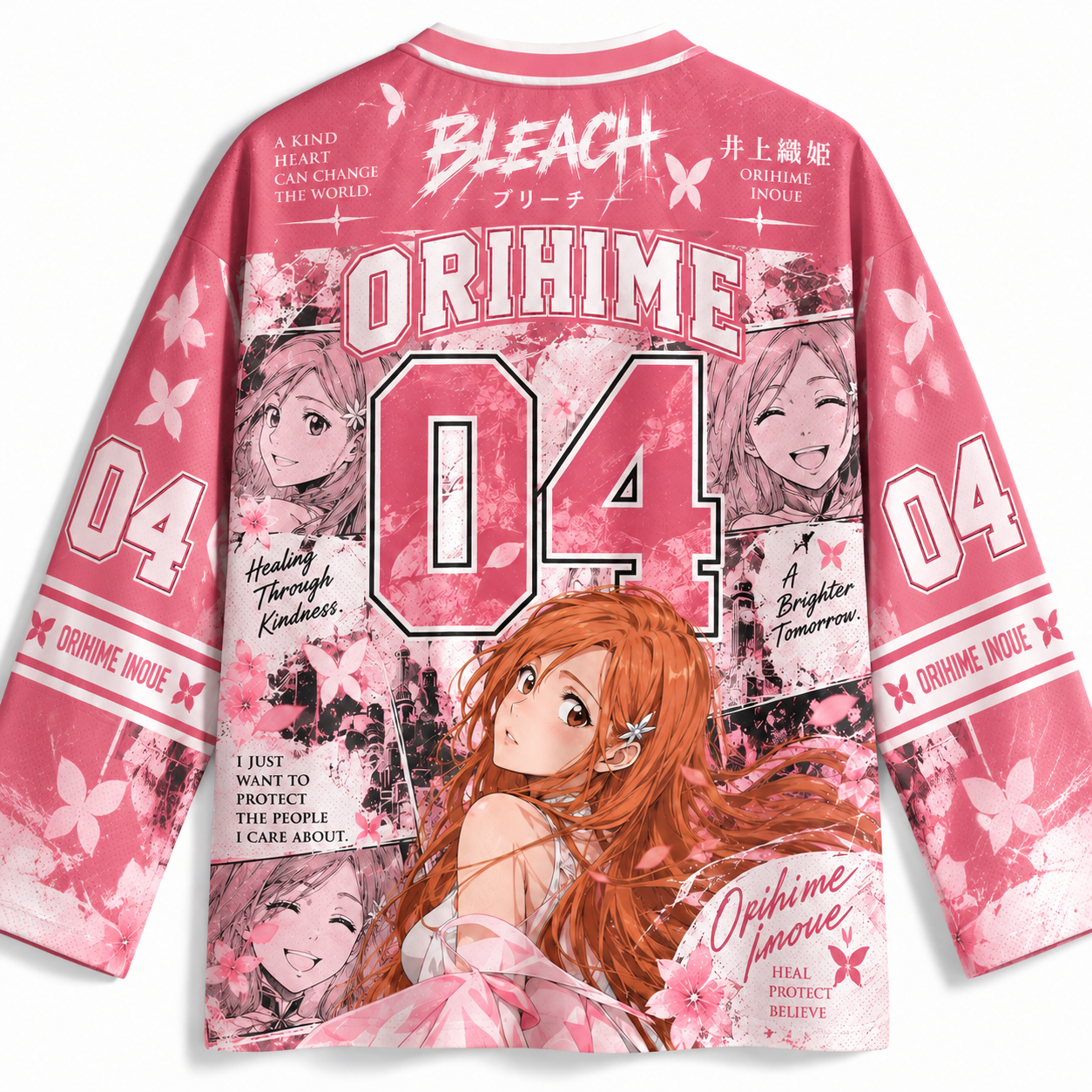 Bleach Unisex Anime Football  Long-sleeveless Jersey