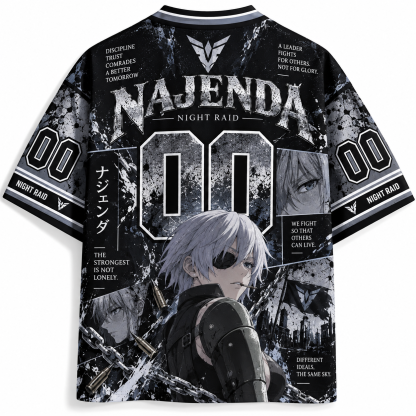 Akame Ga Kill Anime Football Jersey
