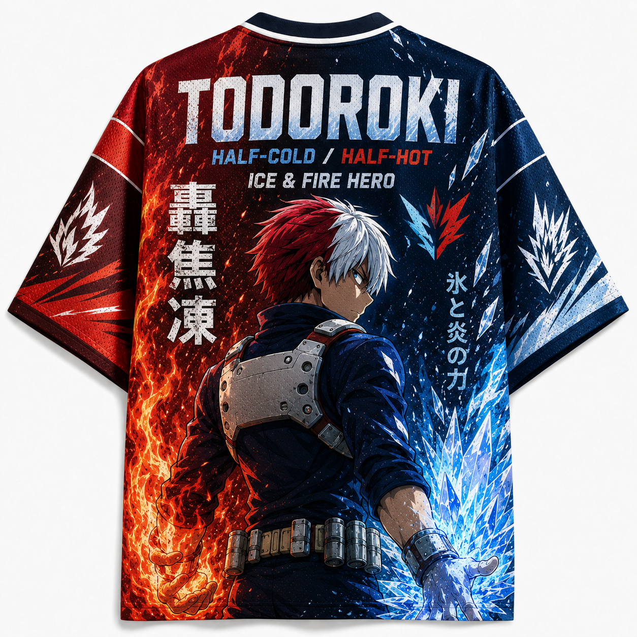 My Hero Academia Todoroki Anime Football Jersey