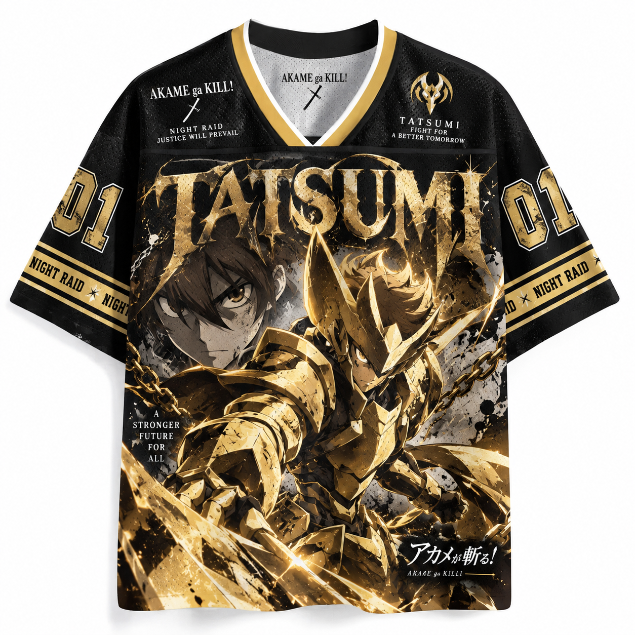 Akame Ga Kill Anime Football Jersey